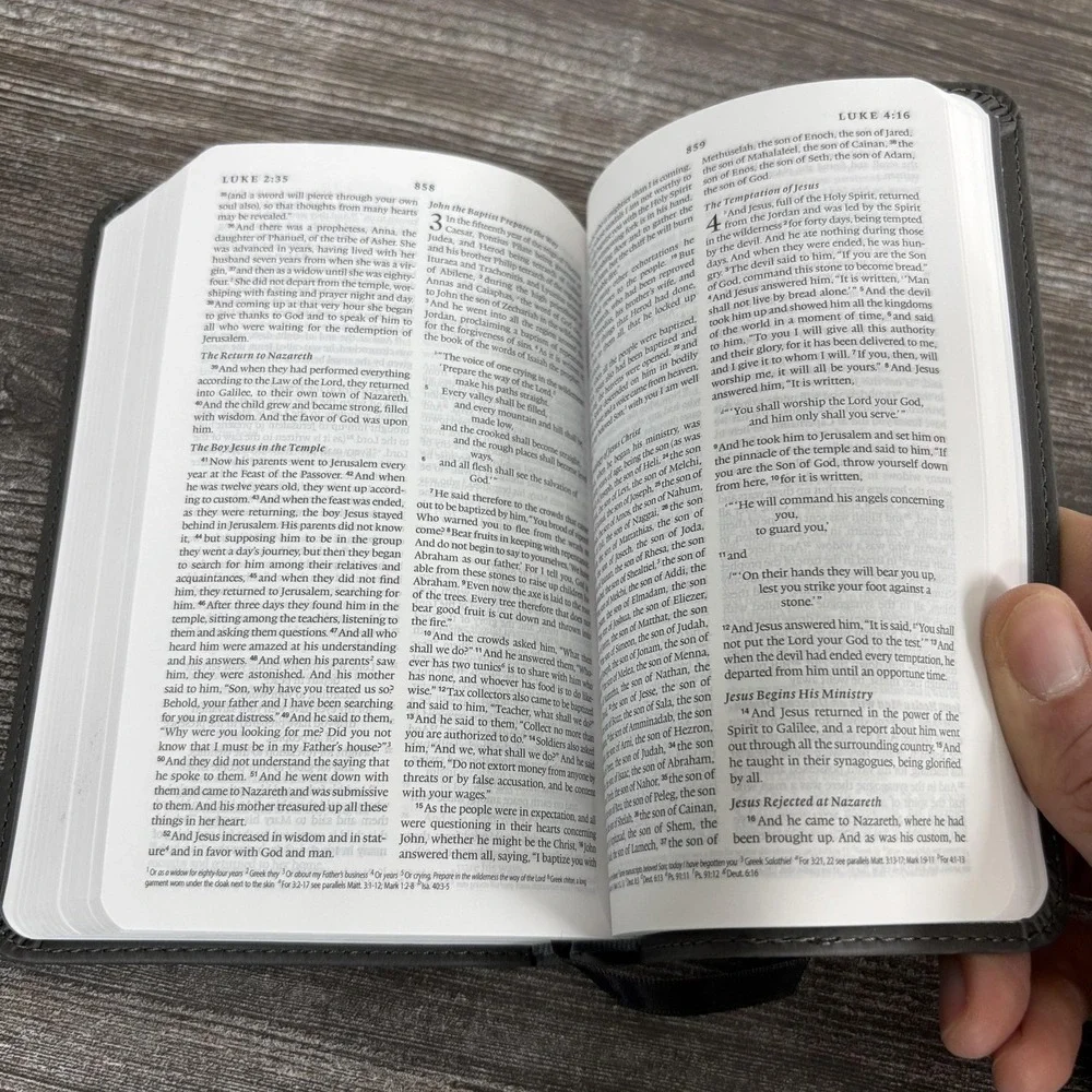 Holy Bible ESV Compact Edition Faux Leather Grand Canyon University Crossway